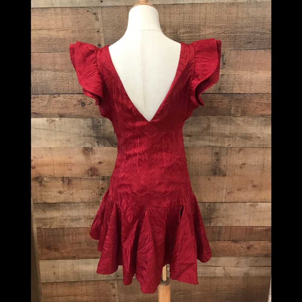 SOLD Free People Mini Dress Lily Love Apple Size 4 - Picture 6 of 7